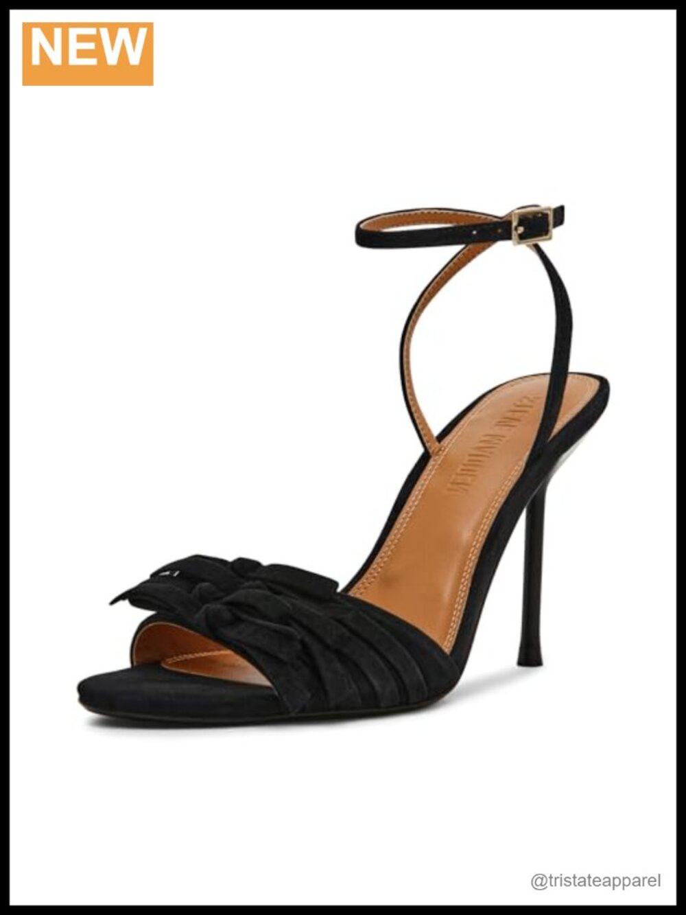 Steve Madden Porsha Suede Platform Stiletto Ankle Strap Pump